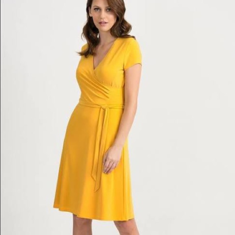 Joseph Ribkoff Yellow Dress